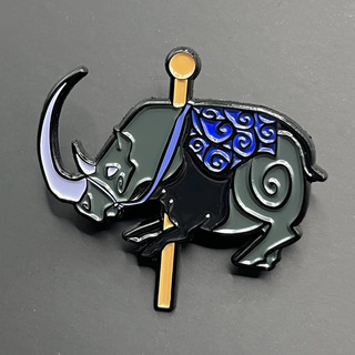 cave rhino pin