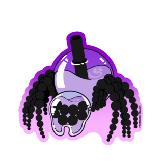 Taro Boba STICKER