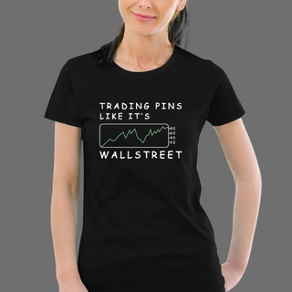 Trading pins like it’s Wall Street. – Pinvestor  Cotton Comfort Tee