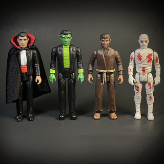 Loose Set of 4 Lincoln Monsters