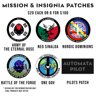 Pilot Mission & Insignia Patches