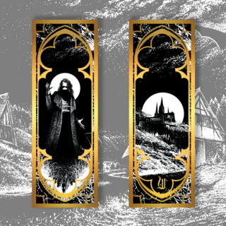 'Dracula' Deluxe Foil Bookmark