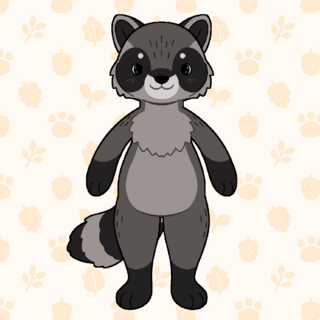 Rowan Raccoon Plush