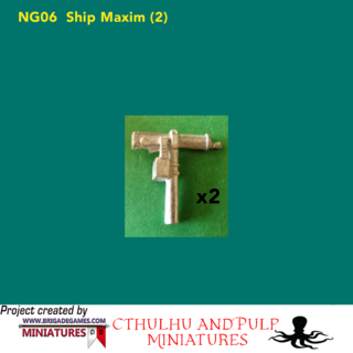 BG-NG06 Ships Maxim (2 models, unpainted 28mm)