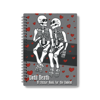 Until Death Repositionable Sticker Book