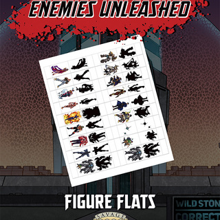 Enemies Unleashed Figure Flats (PDF)