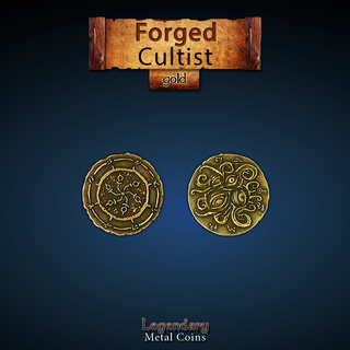 Forged Cultist Gold Coins