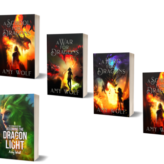 Becoming Dragon of Light + all 4 Cavernis ebooks