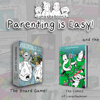 ALL REWARDS! Last Parenting Standing (Comics, Book, Game, and Plush!)