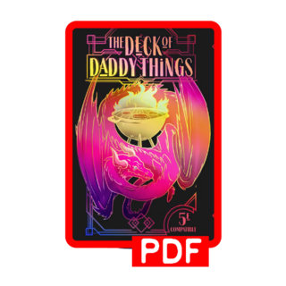 📲 Digital - Deck of Daddy Things - Print & Play PDF 📲