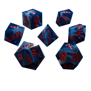 Cleric Dice Set - Hellfire Domain