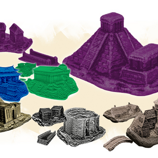 Player Pieces: Metal Ancient Civilization