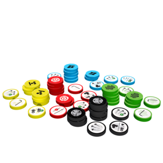 Small Samurai Empires - Deluxe Token Set (Base Game)