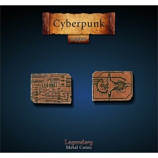 Cyberpunk Copper Coins