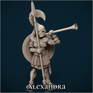 Alexandra, Nythalasian Heavy Infantry Musician