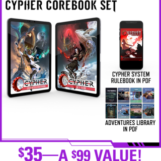 Late Pledge: Cypher Corebook Set in PDF