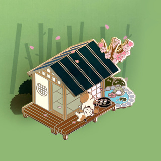 Japanese Style House B Grade Pin