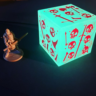 Massive Gelatinous Cubes Glow in the Dark 51mm (2 inch)