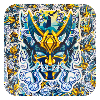 Genshin Impact Xiao OVERSIZED Waterproof Glossy Sticker