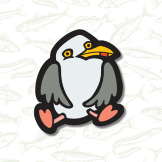 Sticker | Gull - Sitting