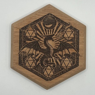 Dragon Squawk WOOD Engraving