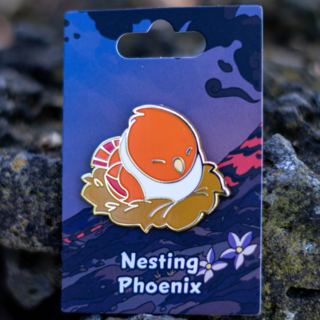 Nesting Phoenix Pin (018)