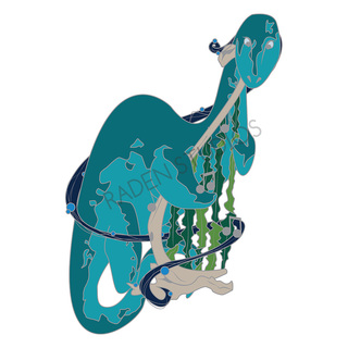 Mythical Bards Series 1 "Loch Monster" Hard Enamel Pin