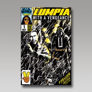 COVER VARIANT by Lawrence Iriarte - LUMPIA WITH A VENGEANCE: PRELUDE #1 Comic Book LE 100