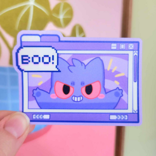 Boo! Sticker