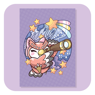 A6 Postcard - Animal Crossing - Celeste