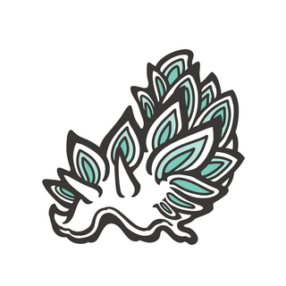 Sticker | Frosted Nudibranch