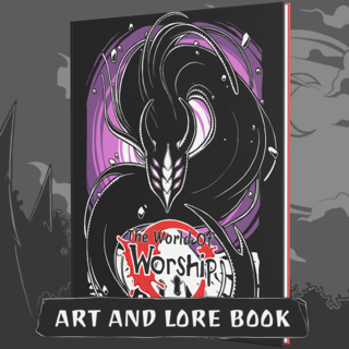 Physical copy of Art and Lore Book