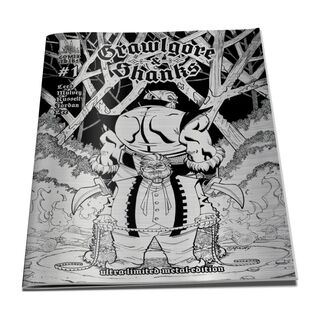 Grawlgore & Shanks #1M: Ultra Rare Metal Cover by Joe Mulvey