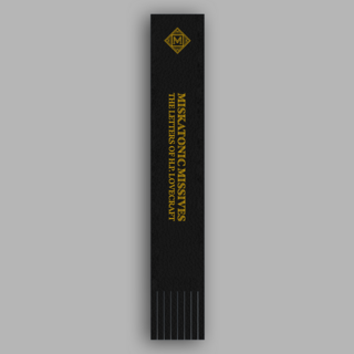 Miskatonic Missives Leather Bookmark