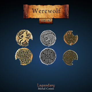 Werewolf Coin Set