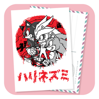 Postcard - The Hedgehogs