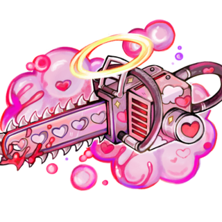 Chainsaw Sticker