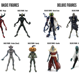 PREORDER - The Cursed Set of (9) figures from the original Kickstarter campaign figures!