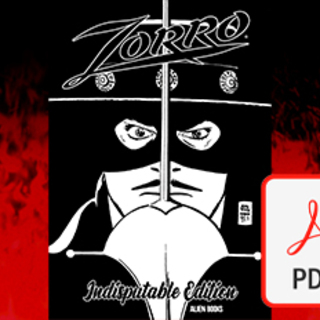 Indisputable Zorro (B&W) PDF