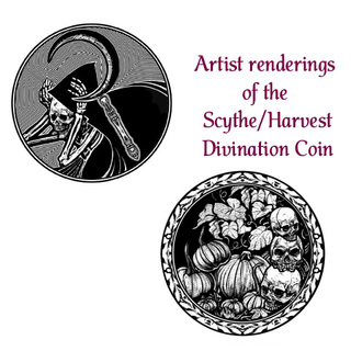 Divination Coin - Scythe/Harvest