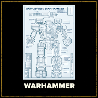Classic 'Mech Blueprint - WarHammer