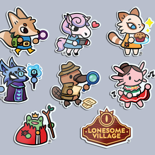 Stickers Pack (Unlocked Villagers) - (PRE-ORDER)