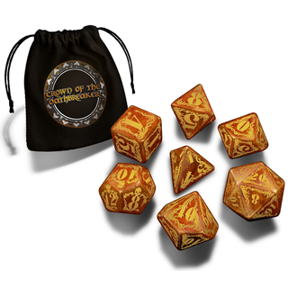 Crown of the Oathbreaker Dice Set and Bag