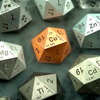 Extra D20s (Solid Metal)