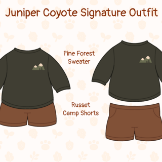 (Outfit Bundle) Juniper Coyote Signature Outfit