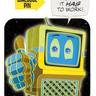 BOT BUBBLE PIN