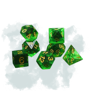 Forest Warden Dice Set