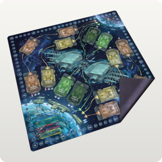 Stitched Neoprene Playmat for Lunar Rush