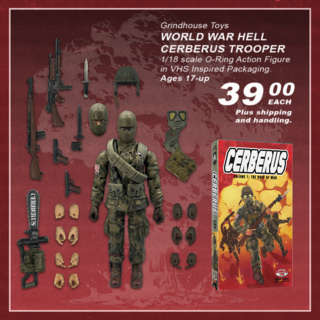 Cerberus Trooper World War HELL Action Figure