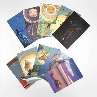 Gentle Tarot Postcard/Mini Print 10 Piece set